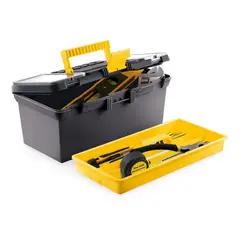 POLINPLAST - Caja Herramientas Master Box Negro Amari