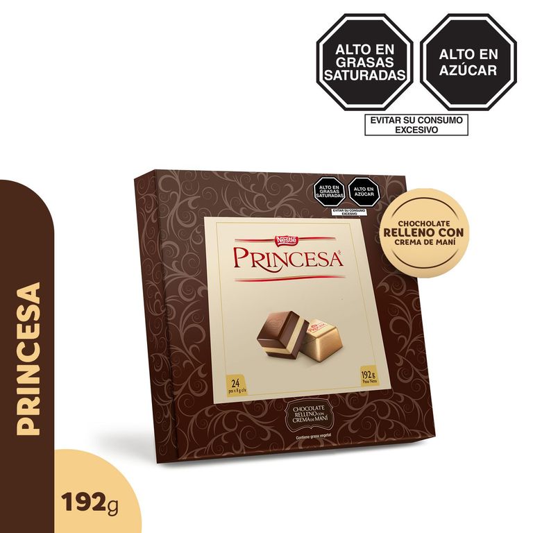 Chocolate Princesa Nestle Caja 192 g