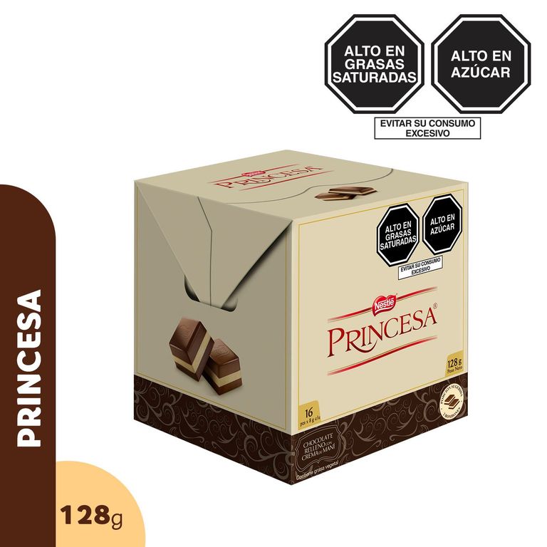 Chocolate Princesa Nestlé Pack 16 Und