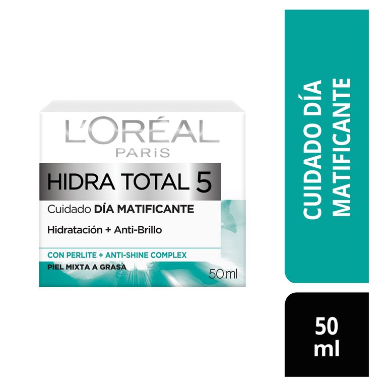 Crema Hidratante Loreal Paris Hidra Total 5 Caja 50 mL