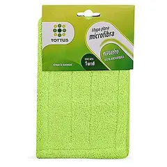 TOTTUS - Repuesto Mopa Microfibra Verde Und