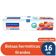 TOTTUS - Bolsas Herméticas Grandes Caja 16 Und