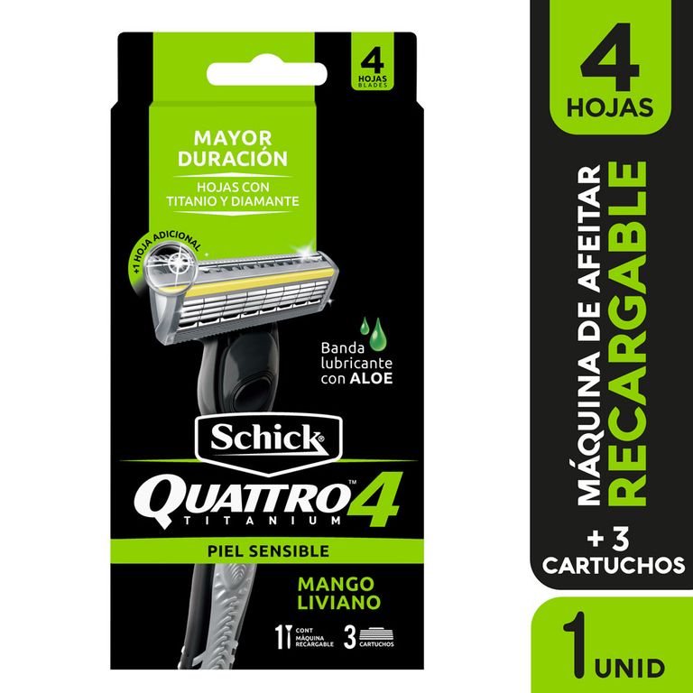 Máquina de Afeitar Schick Freestyle + 2 Repuestos