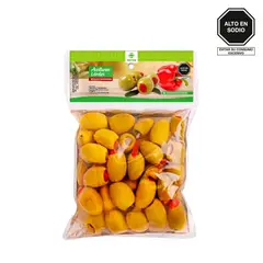 TOTTUS - Aceituna Verde Tottus Rellena con Pimiento Bolsa 240 g