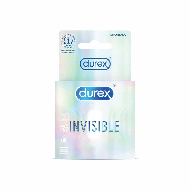 Preservativos Durex Invisible Caja 3 Und