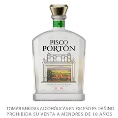 PORTON - Pisco Mosto Verde Italia Portón 750 mL