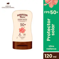 HAWAIIAN TROPIC - Protector Solar Hawaiian Tropic Sheer Touch SPF50+ Envase 120 mL