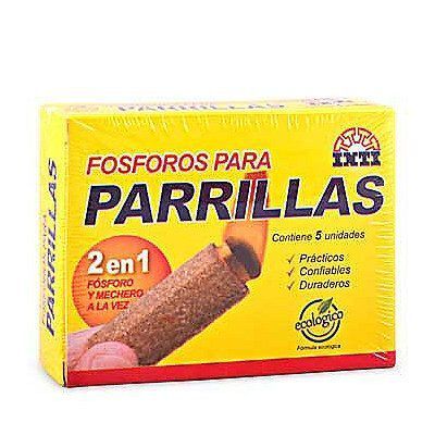 Fósforos Inti Parrilla Caja 5 Und