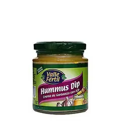 VALLE FERTIL - Hummus Dip con Ajo Valle Fértil 240 g