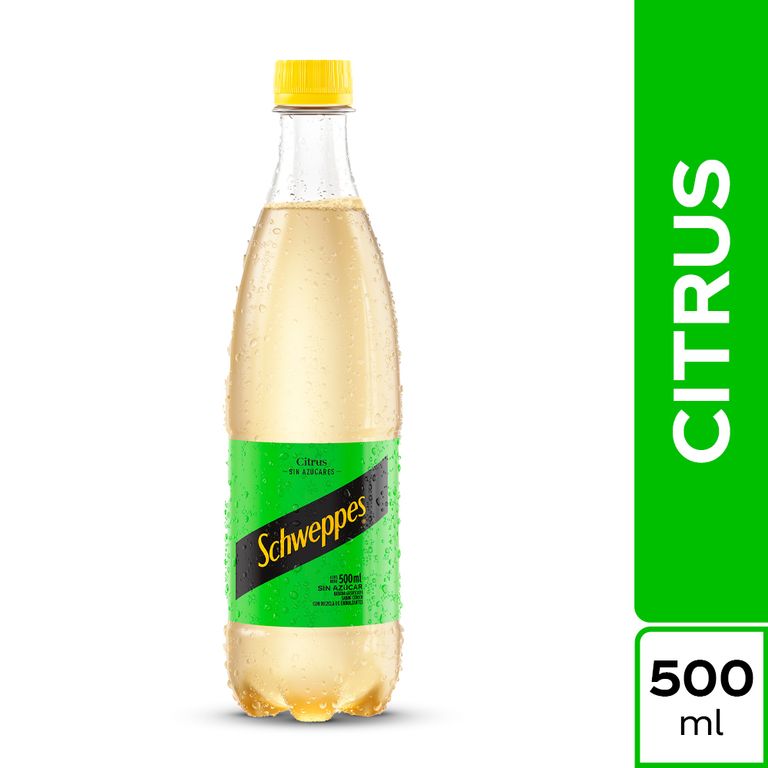 Schweppes Citrus Botella 500 mL