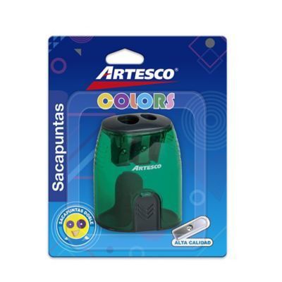 Tajador Artesco Doble Con Depósito