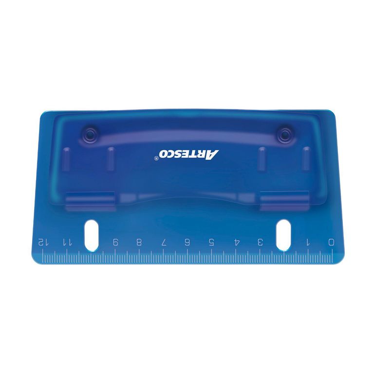 Perforador Artesco Portátil Color Azul