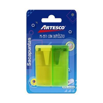 Tajadores Artesco Plástico Con Depósito Empaque 2 Und