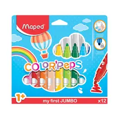 MAPED - PLUMONES COLOR PEPS MAXI X12UN