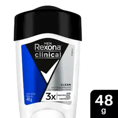 REXONA - Antitranspirante en Crema Rexona Men Clinical Envase 48 g