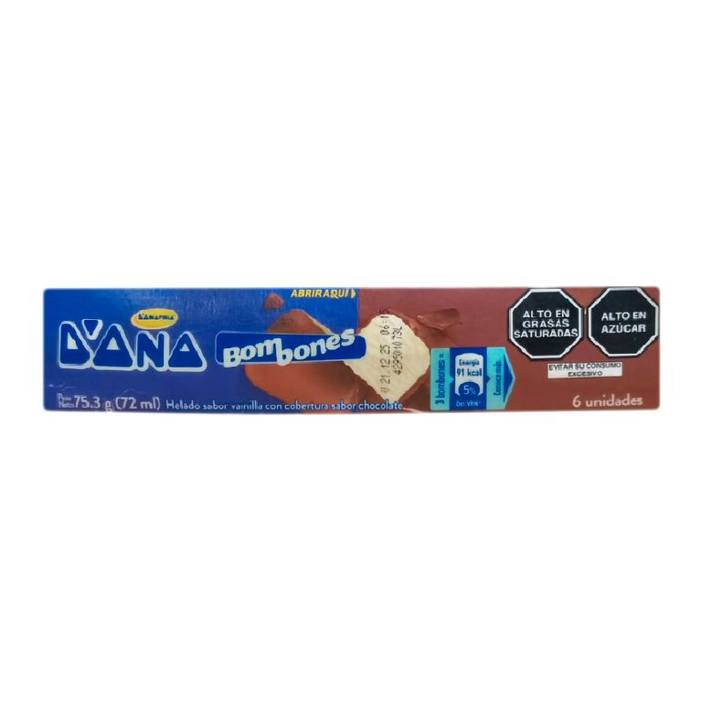 Helado Donofrio Bombones Caja 72 mL
