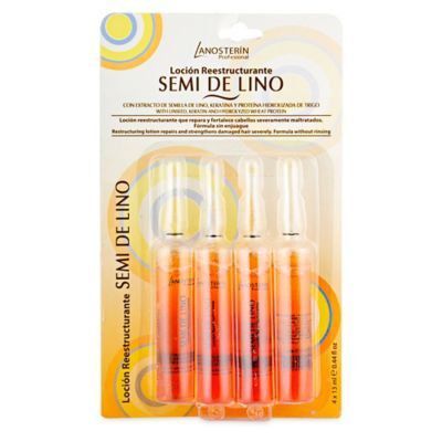 Loción Reestructurante Lanosterin Ampollas Empaque 4 Und