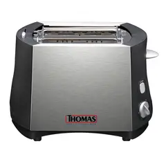THOMAS - Tostadora Acerada de 2 Panes