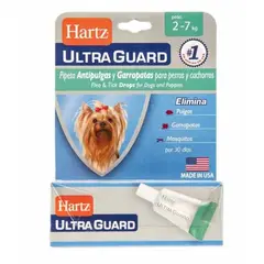 HARTZ - Pipeta Antipulgas Ultraguard 2 A 7 Kg