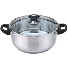 PRECIO UNO - Olla Acero Inoxidable 24 Cm