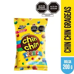 CHIN CHIN - Chocolate Grageas Bolsa 200 g