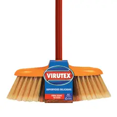 VIRUTEX - Escoba Pisos Delicados Cm Nm