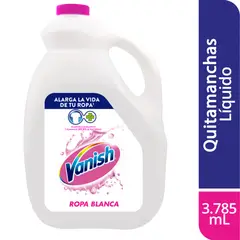 VANISH - Quitamanchas Líquido Vanish Ropa Blanca Botella 3.785 L