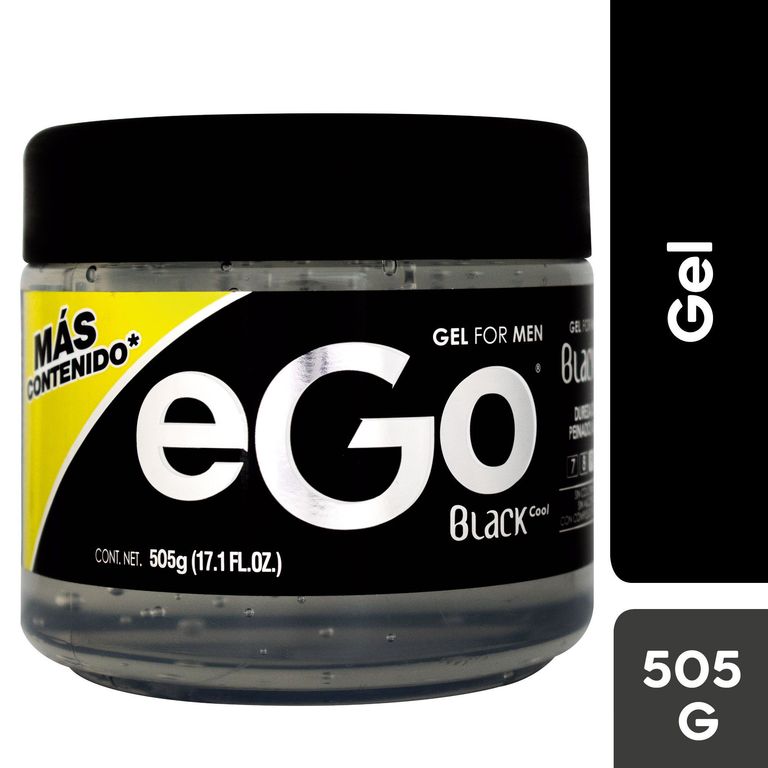 Gel para Cabello Ego Men Black Cool Envase 505 g
