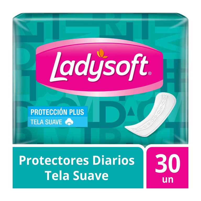 Protectores Diarios Ladysoft Largo Empaque 30 Und
