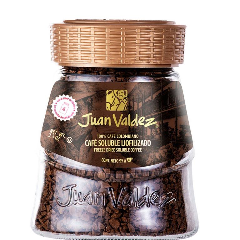 Café Juan Valdez Clásico Liofilizado Envase 95 g