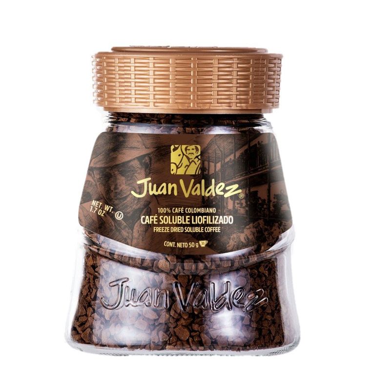 Café Juan Valdez Clásico Liofilizado Envase 50 g