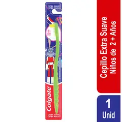 COLGATE - Cepillo Dental Colgate Niños Extra Suave 2+