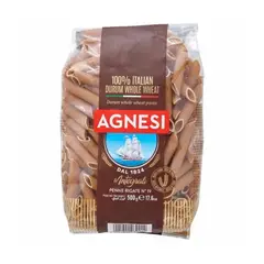 AGNESI - Fideo Pennette Integral Agnesi 500 g