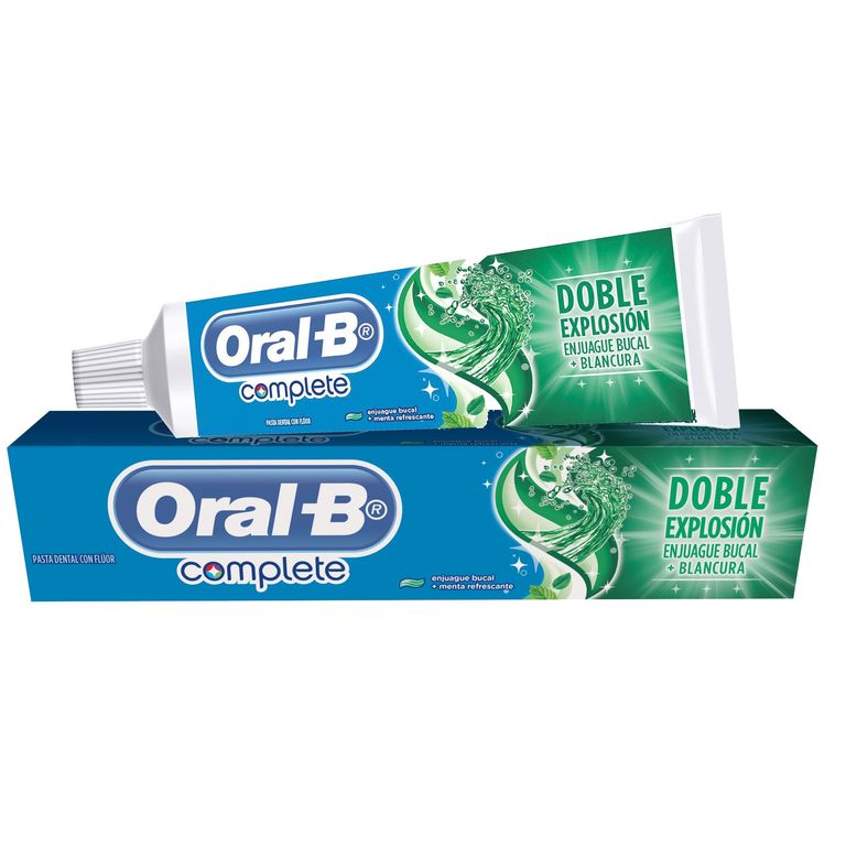Crema Dental Oral B Complete Menta Caja 3 Und