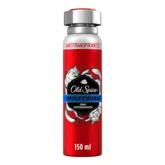 OLD SPICE - Antitranspirante Spray Wolfthorn Envase 150 mL