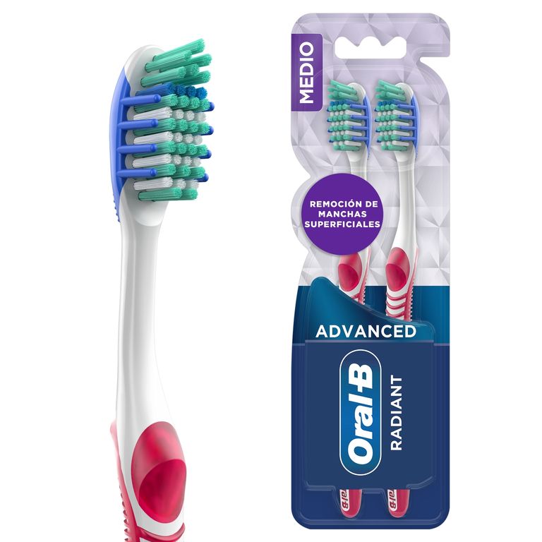 Cepillo Dental Oral B Radiant Advanced Empaque 2 Und