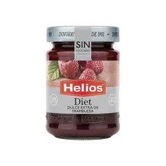 HELIOS - Mermelada de Frambuesa Diet sin Azúcares 280 g