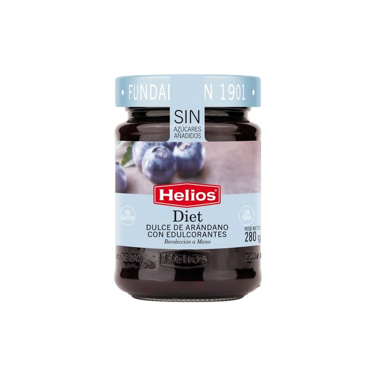 Dulce de Arándano Helios con Edulcorante Envase 280 g