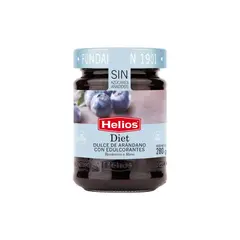 HELIOS - Dulce de Arándano Helios con Edulcorante Envase 280 g