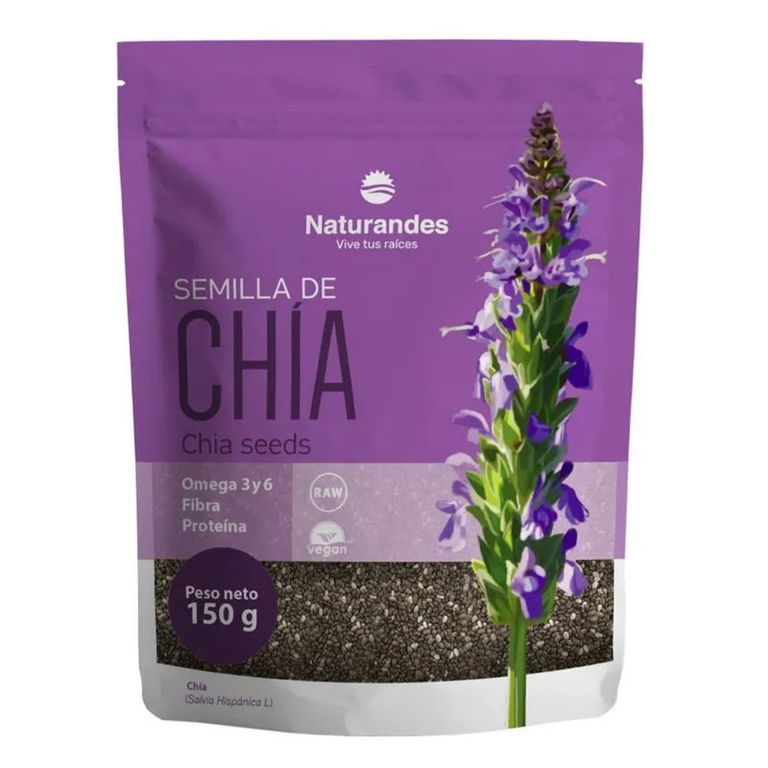 Semillas de Chía Naturandes Bolsa 100 g