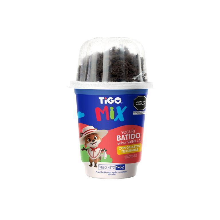 Yogurt Tigomix Black Envase 125 g