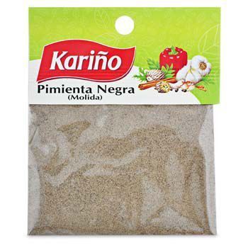 Pimienta Negra Molida Kariño Bolsa 18 g