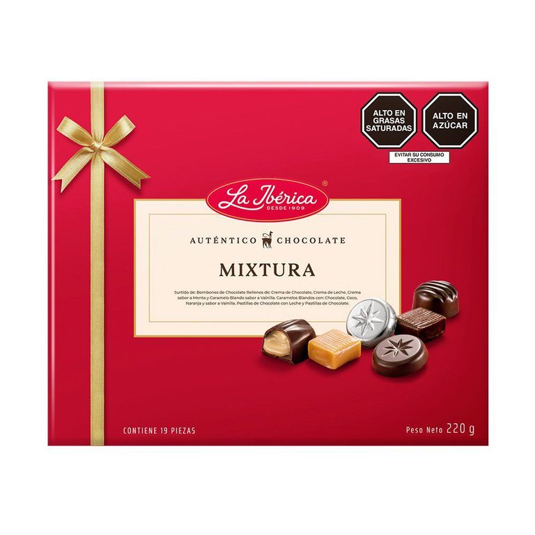 Chocolate La Ibérica Mixtura Caja 220 g