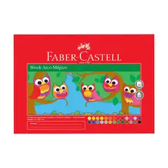 FABER CASTELL - Block Arcoíris Color 45 Hojas