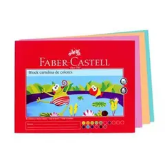 FABER CASTELL - Block Cartulinas Faber Castell Especiales 20 Hojas