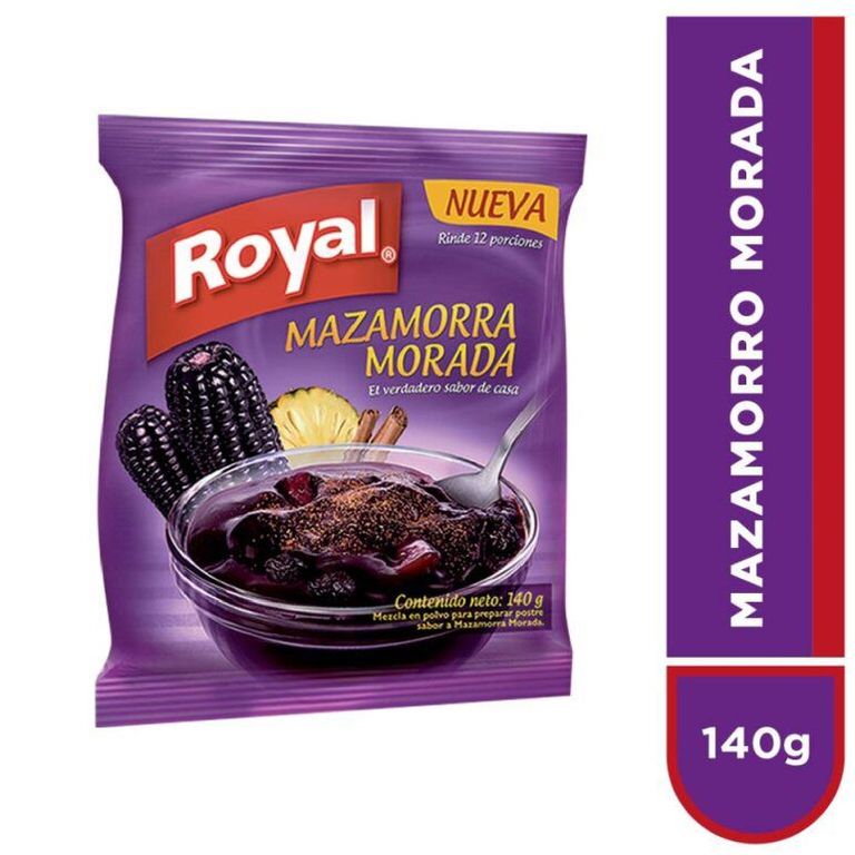 Mazamorra Maíz Morado Royal Bolsa 140 g