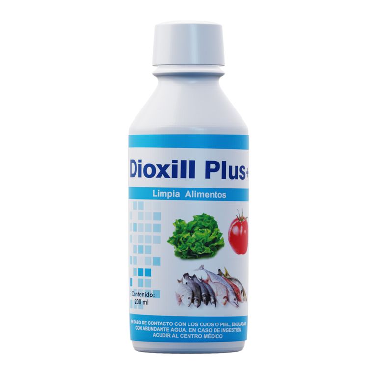 Desinfectante de alimentos Dioxill Plus x 200 ml