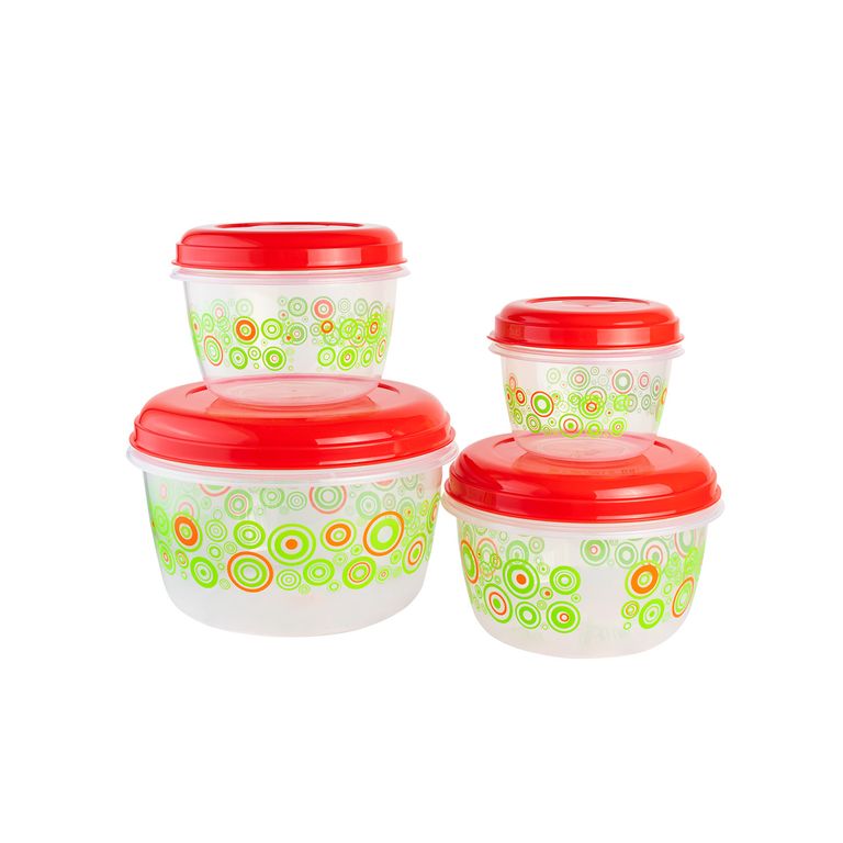 Juego de Bolos Buenhogar con Tapa 4 Piezas