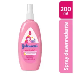 JOHNSONS BABY - Spray Desenredante Johnsons Kids Gotas de Brillo Envase 200 mL