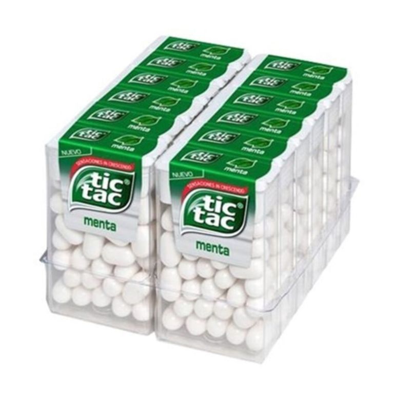 Caramelos Tic Tac Menta Display 12 Und